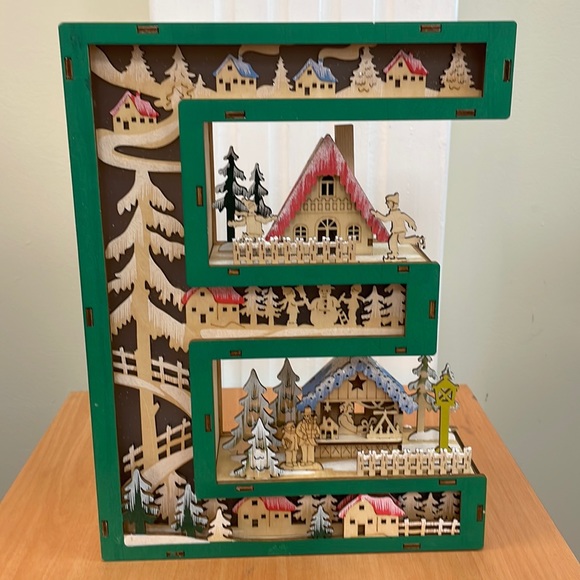 New Wonderland Scene Monogram Letter E By Anthropologie!!🔥🔥🔥 - Picture 4 of 16